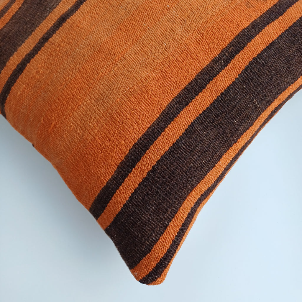 Moroccan Handmade Multicoloured Rug Cushion Cover 20''x20'' / 50x50 CM