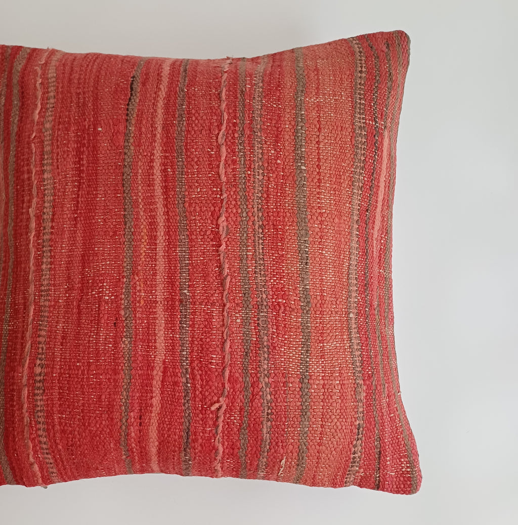 Moroccan Handmade Multicoloured Rug Cushion Cover 20''x20'' / 50x50 CM