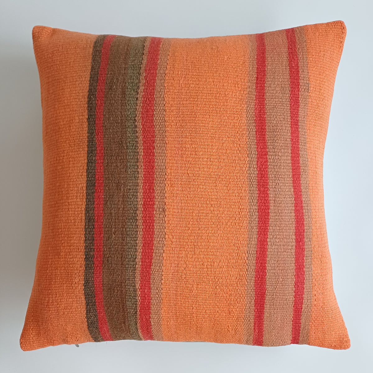 Moroccan Handmade Multicoloured Rug Cushion Cover 20''x20'' / 50x50 CM