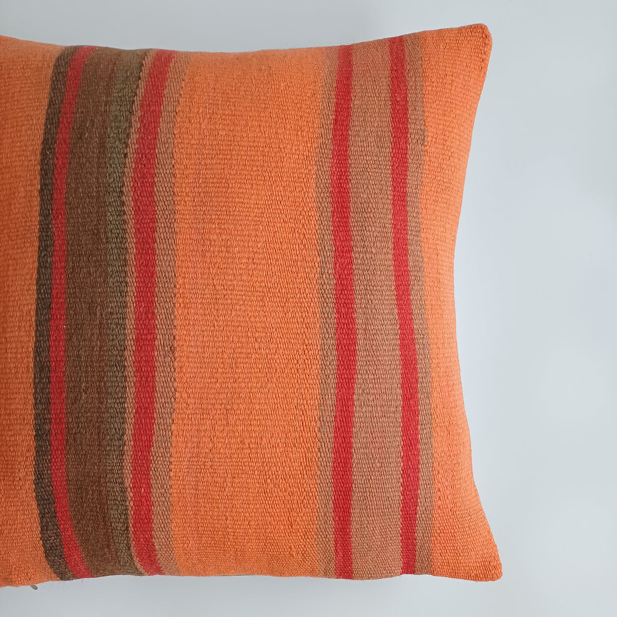 Moroccan Handmade Multicoloured Rug Cushion Cover 20''x20'' / 50x50 CM