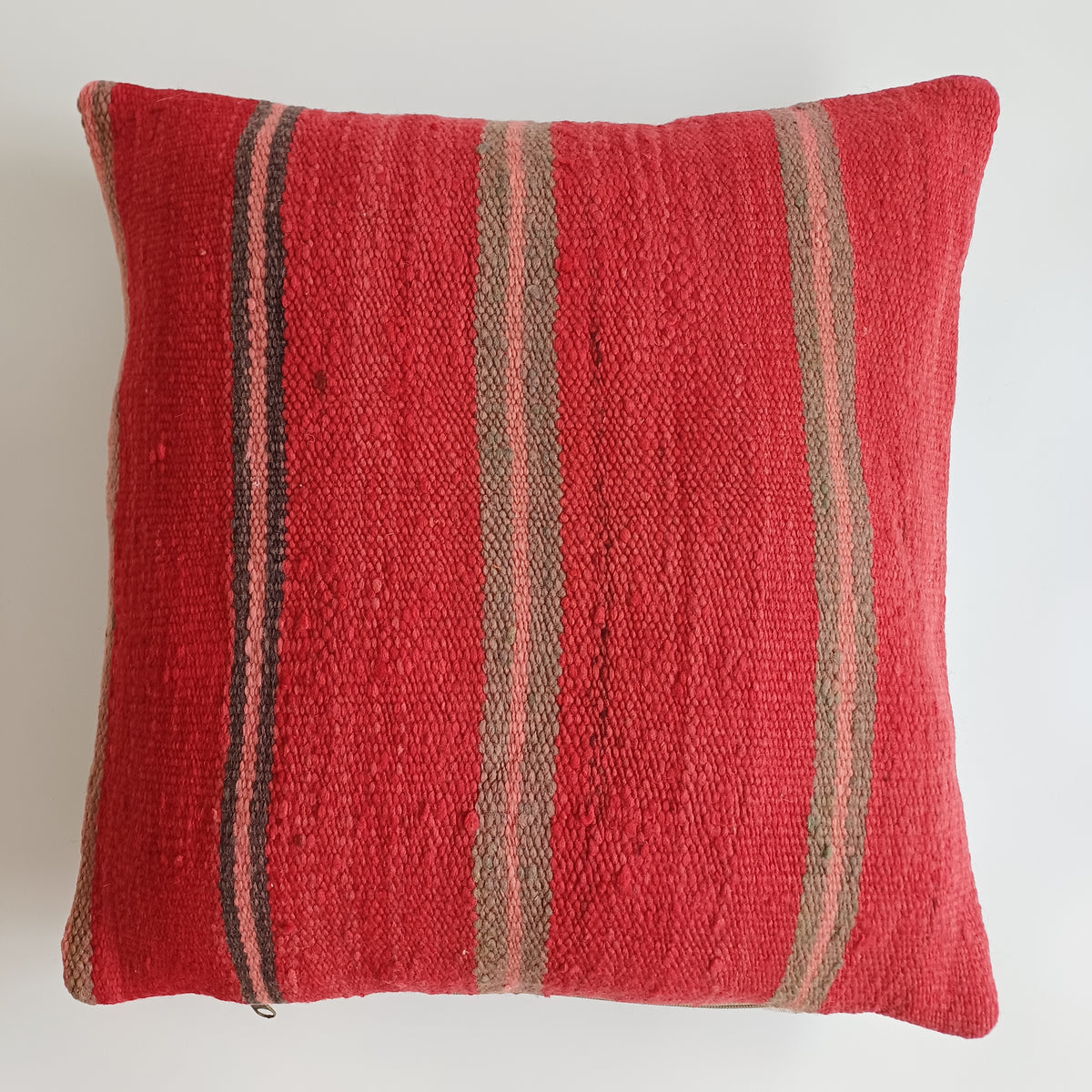 Moroccan Handmade Multicoloured Rug Cushion Cover 20''x20'' / 50x50 CM