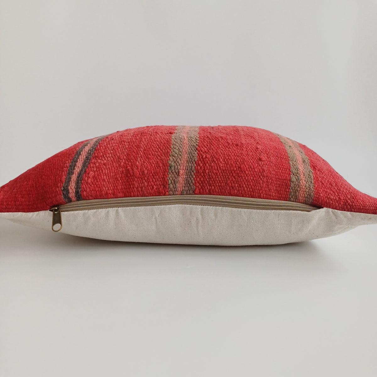 Moroccan Handmade Multicoloured Rug Cushion Cover 20''x20'' / 50x50 CM