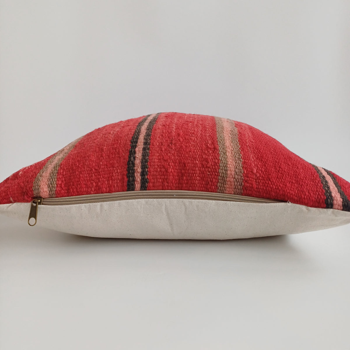Moroccan Handmade Multicoloured Rug Cushion Cover 20''x20'' / 50x50 CM