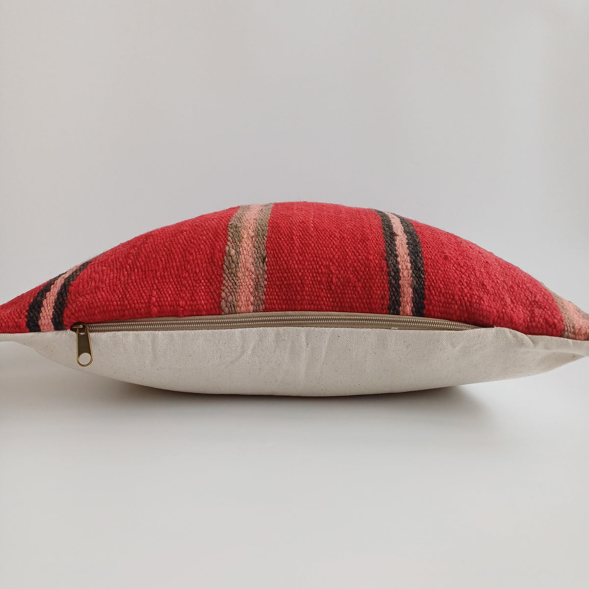 Moroccan Handmade Multicoloured Rug Cushion Cover 20''x20'' / 50x50 CM