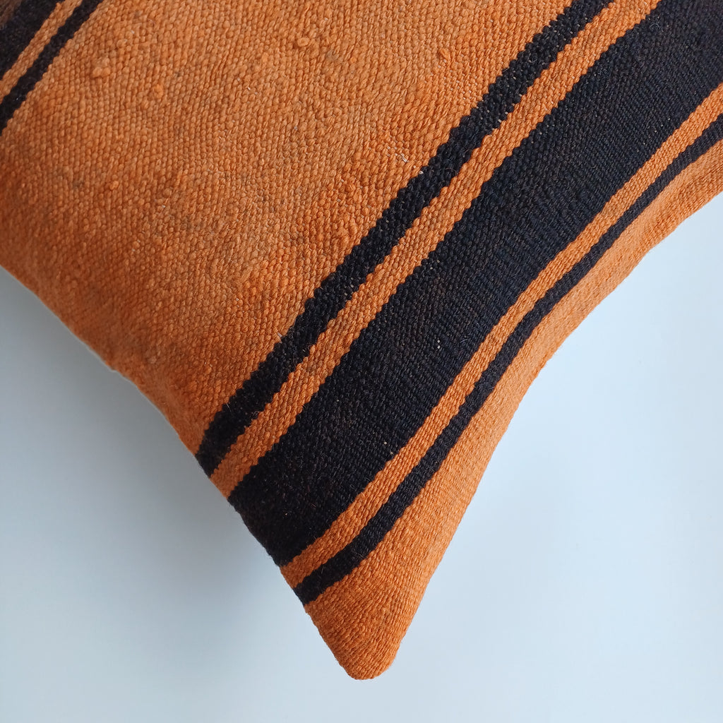 Moroccan Handmade Multicoloured Rug Cushion Cover 20''x20'' / 50x50 CM
