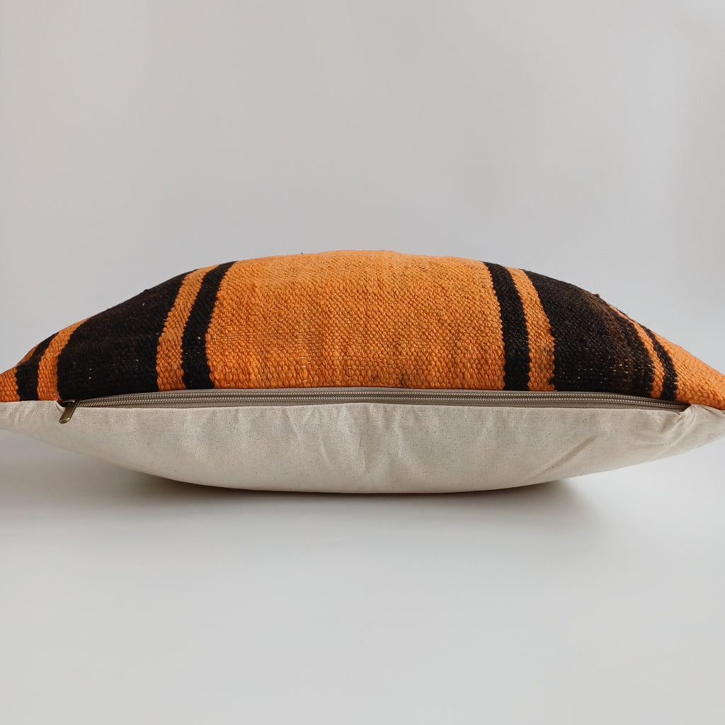 Moroccan Handmade Multicoloured Rug Cushion Cover 20''x20'' / 50x50 CM
