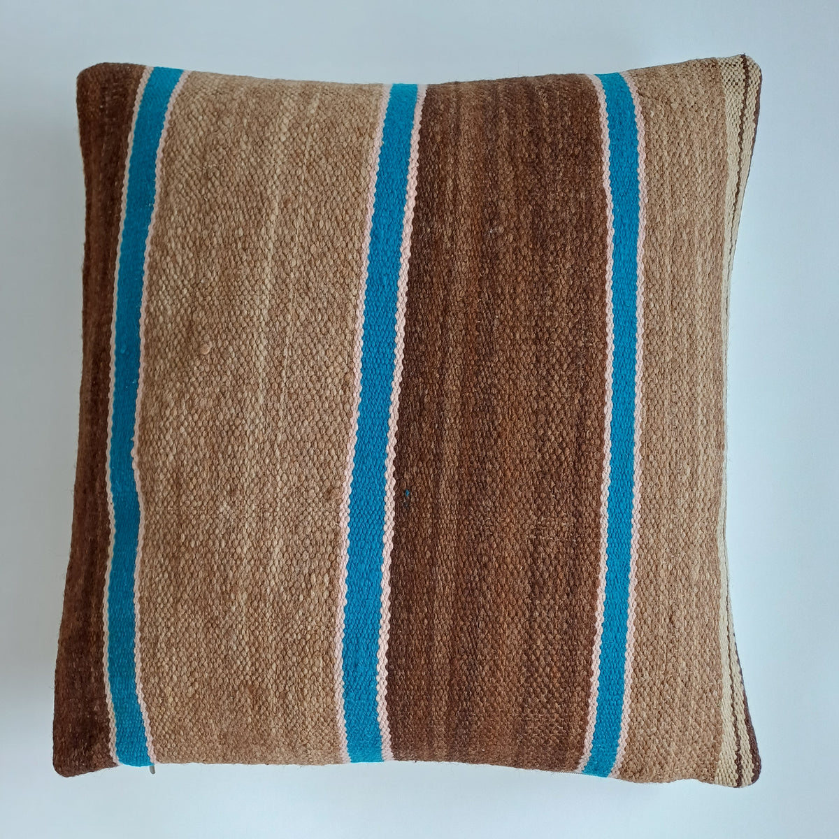 Moroccan Handmade Multicoloured Rug Cushion Cover 20''x20'' / 50x50 CM