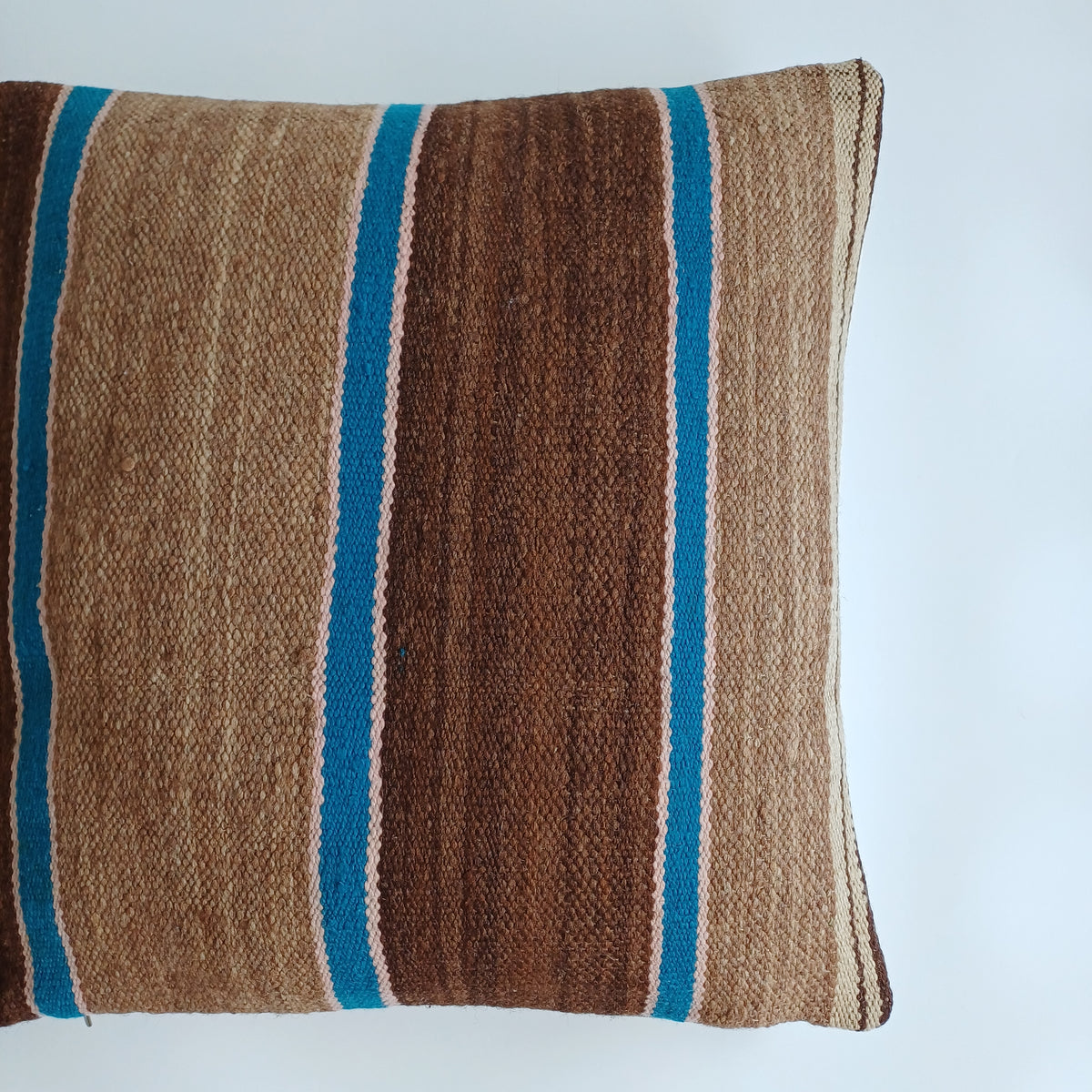 Moroccan Handmade Multicoloured Rug Cushion Cover 20''x20'' / 50x50 CM
