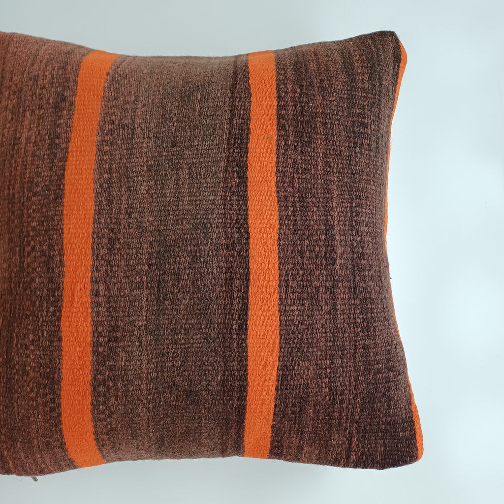 Moroccan Handmade Multicoloured Rug Cushion Cover 20''x20'' / 50x50 CM