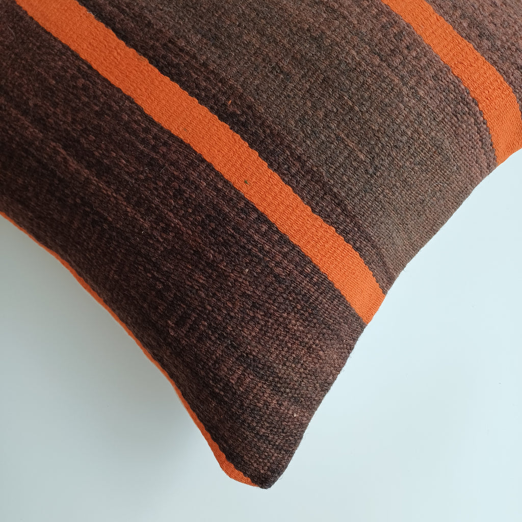 Moroccan Handmade Multicoloured Rug Cushion Cover 20''x20'' / 50x50 CM