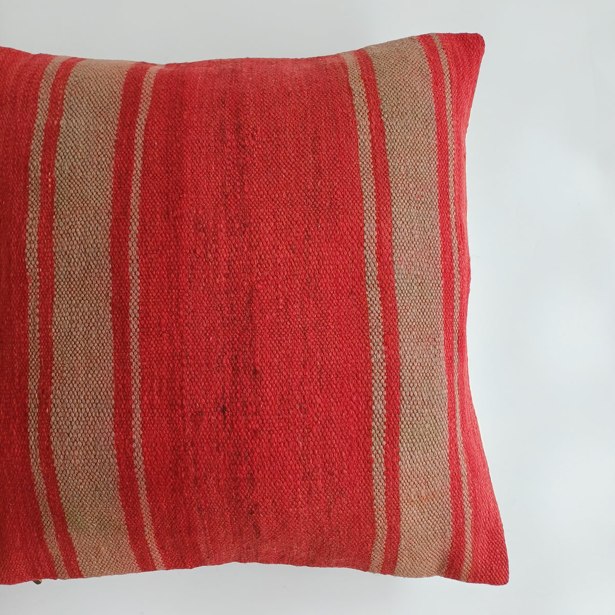 Moroccan Handmade Multicoloured Rug Cushion Cover 20''x20'' / 50x50 CM