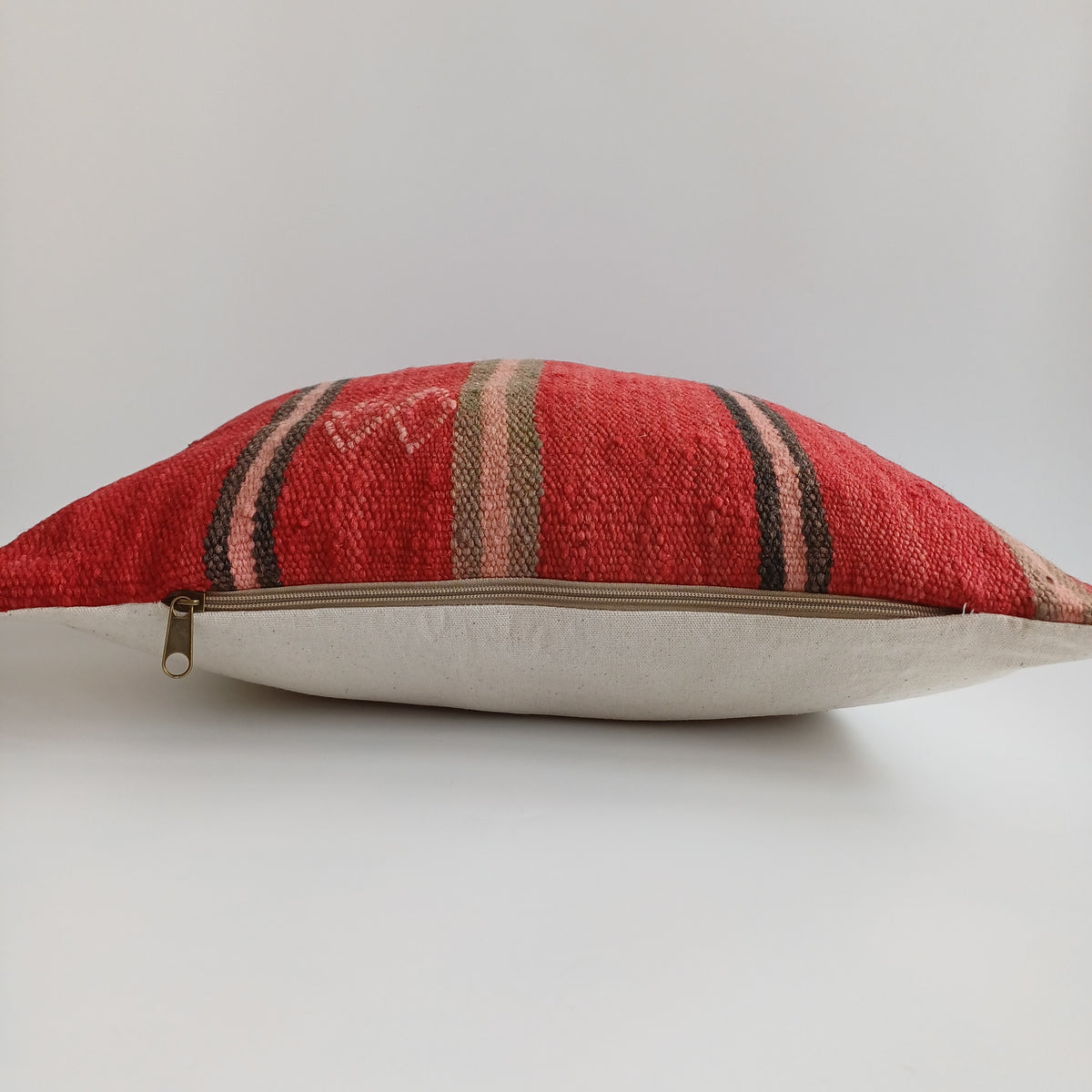 Moroccan Handmade Multicoloured Rug Cushion Cover 20''x20'' / 50x50 CM