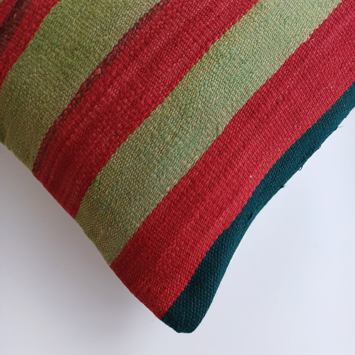 Moroccan Handmade Multicoloured Rug Cushion Cover 20''x20'' / 50x50 CM
