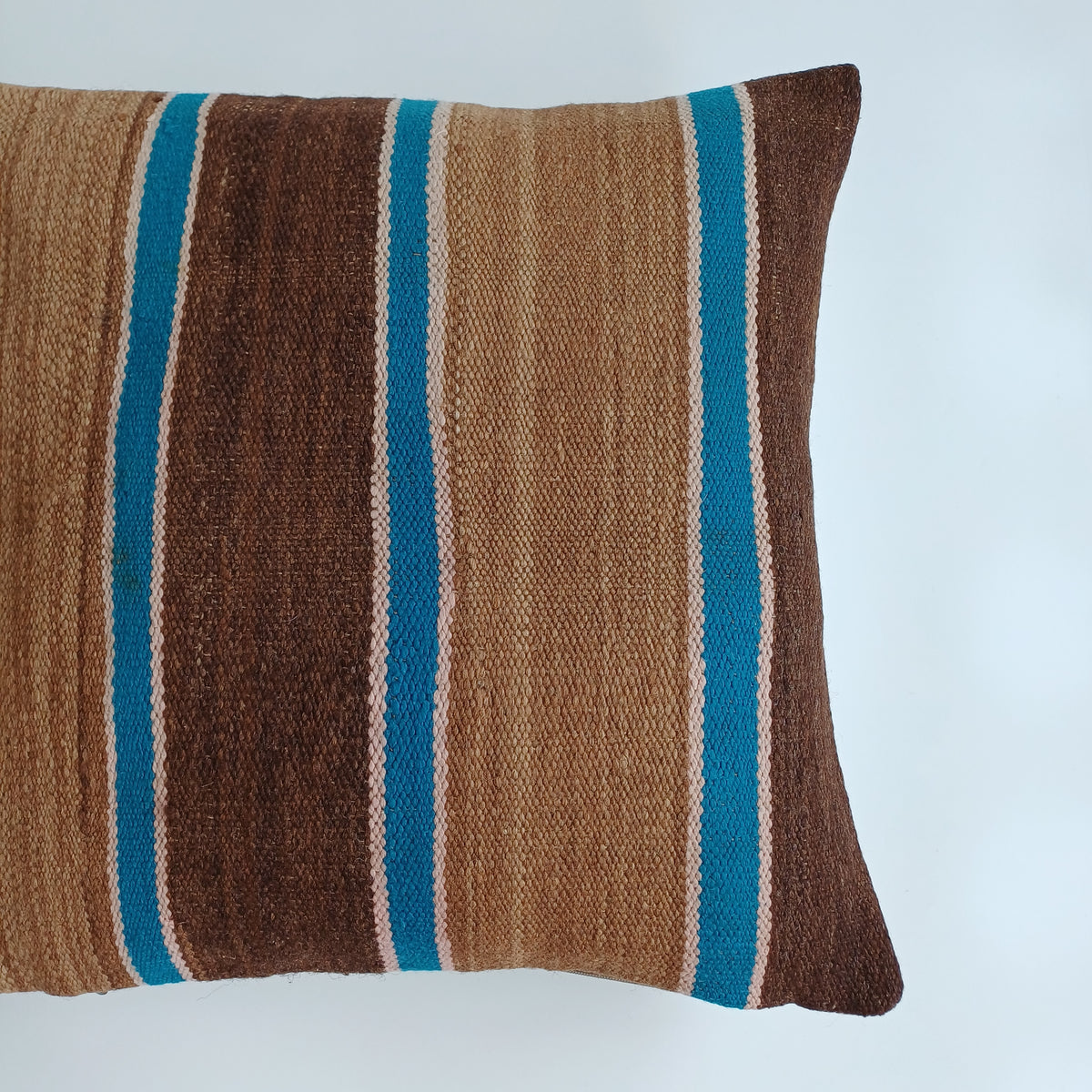 Moroccan Handmade Multicoloured Rug Cushion Cover 20''x20'' / 50x50 CM