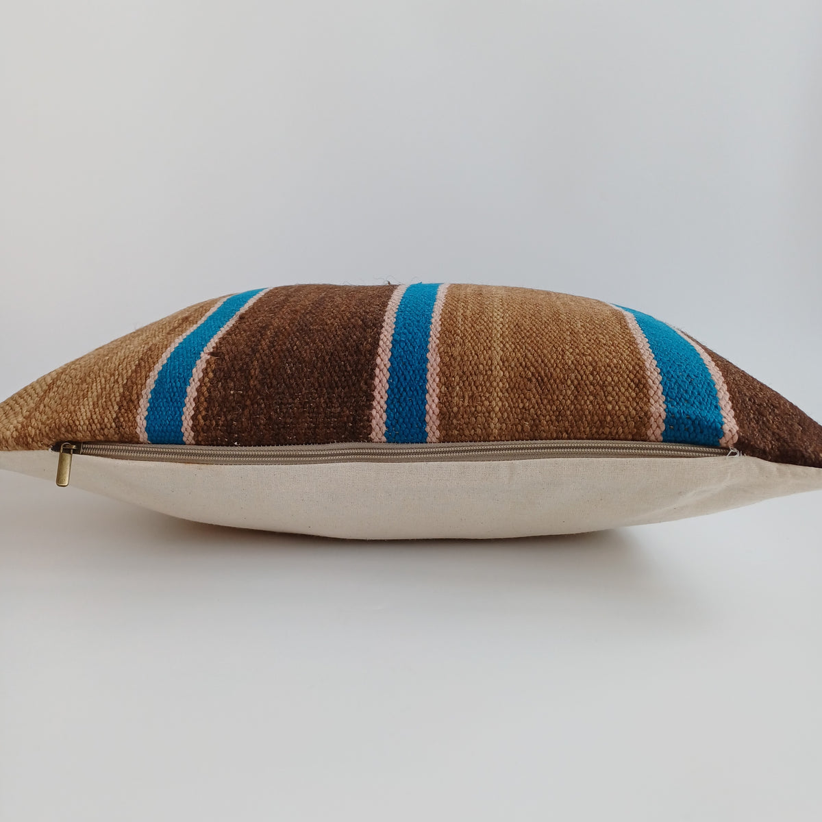 Moroccan Handmade Multicoloured Rug Cushion Cover 20''x20'' / 50x50 CM