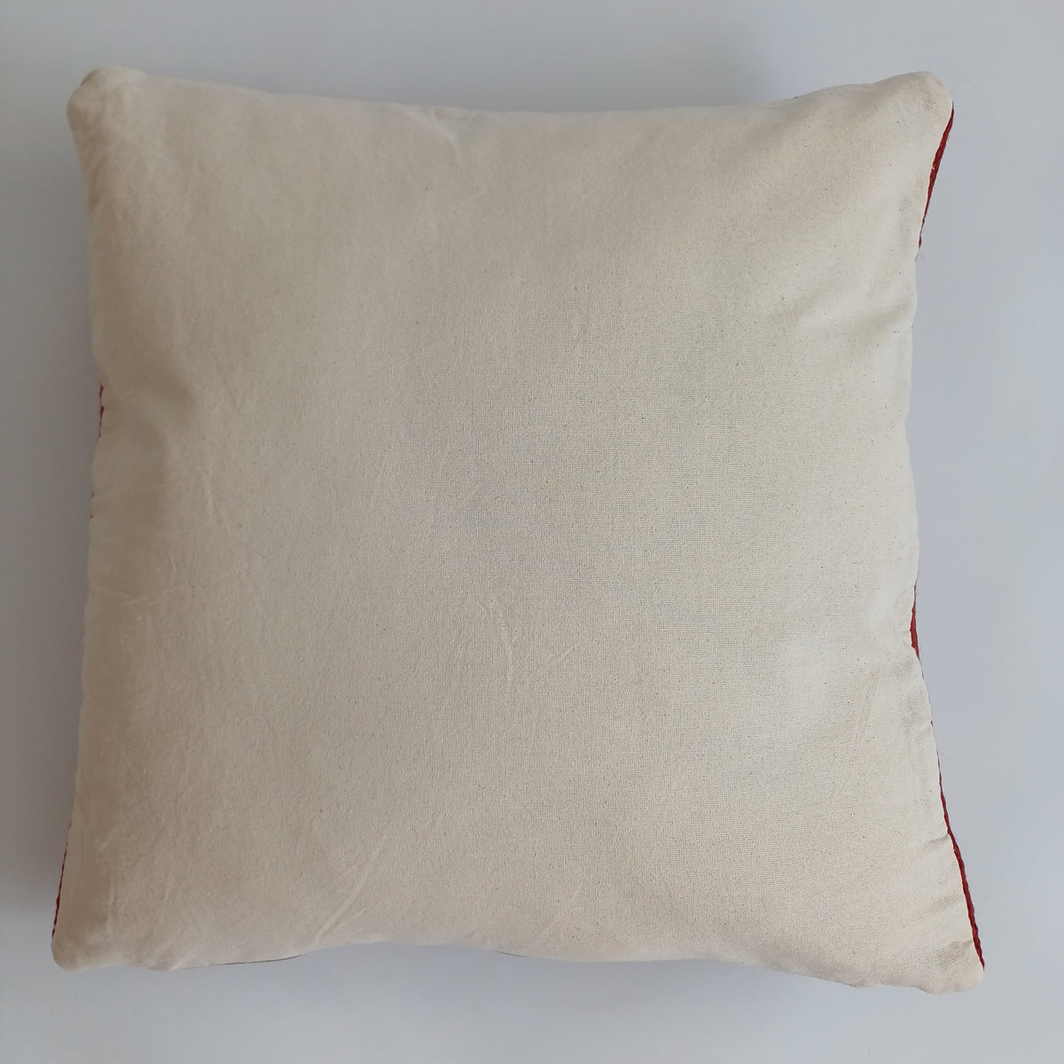 Moroccan Handmade Multicoloured Rug Cushion Cover 20''x20'' / 50x50 CM