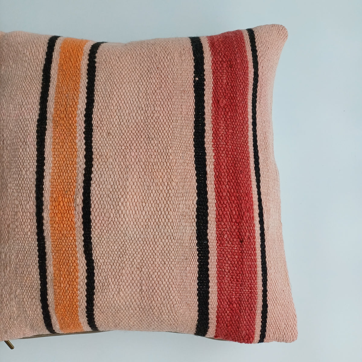 Moroccan Handmade Multicoloured Rug Cushion Cover 20''x20'' / 50x50 CM