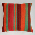 Moroccan Handmade Multicoloured Rug Cushion Cover 20''x20'' / 50x50 CM