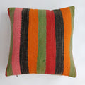 Moroccan Handmade Multicoloured Rug Cushion Cover 20''x20'' / 50x50 CM