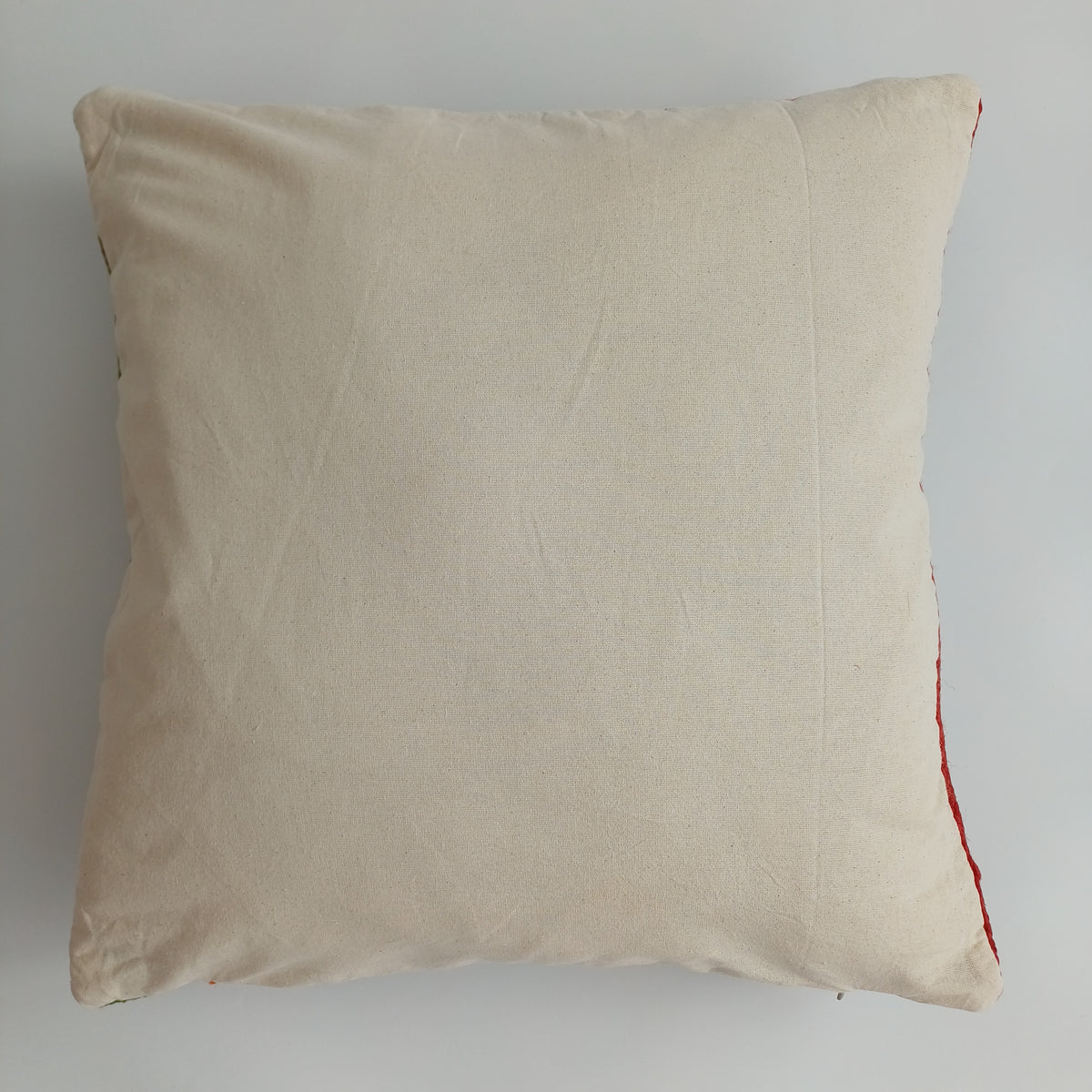 Moroccan Handmade Multicoloured Rug Cushion Cover 20''x20'' / 50x50 CM