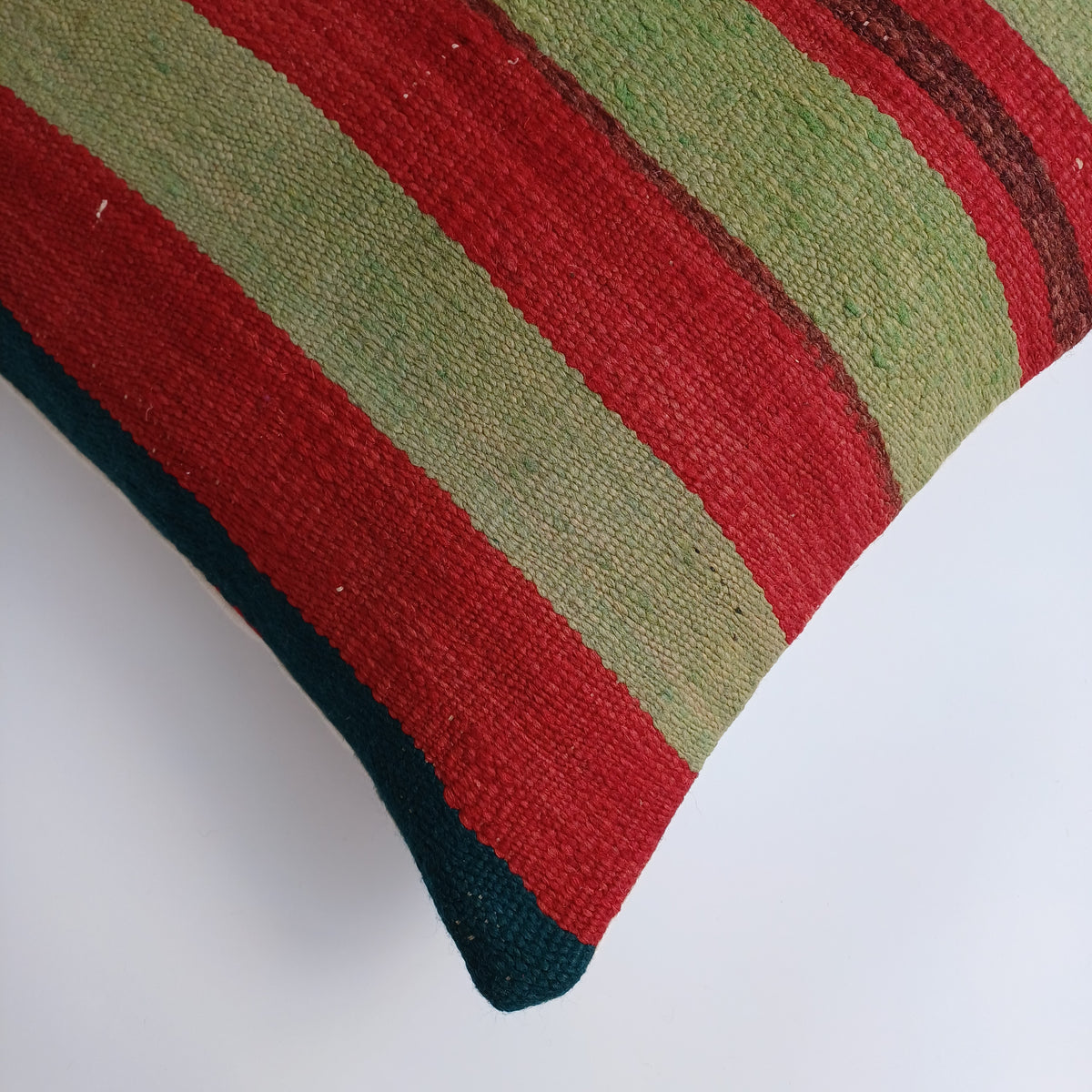 Moroccan Handmade Multicoloured Rug Cushion Cover 20''x20'' / 50x50 CM