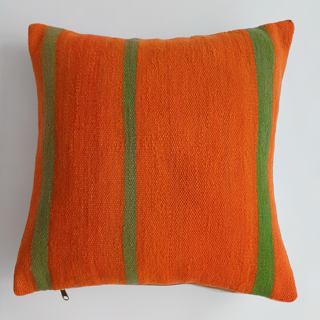 Moroccan Handmade Multicoloured Rug Cushion Cover 20''x20'' / 50x50 CM