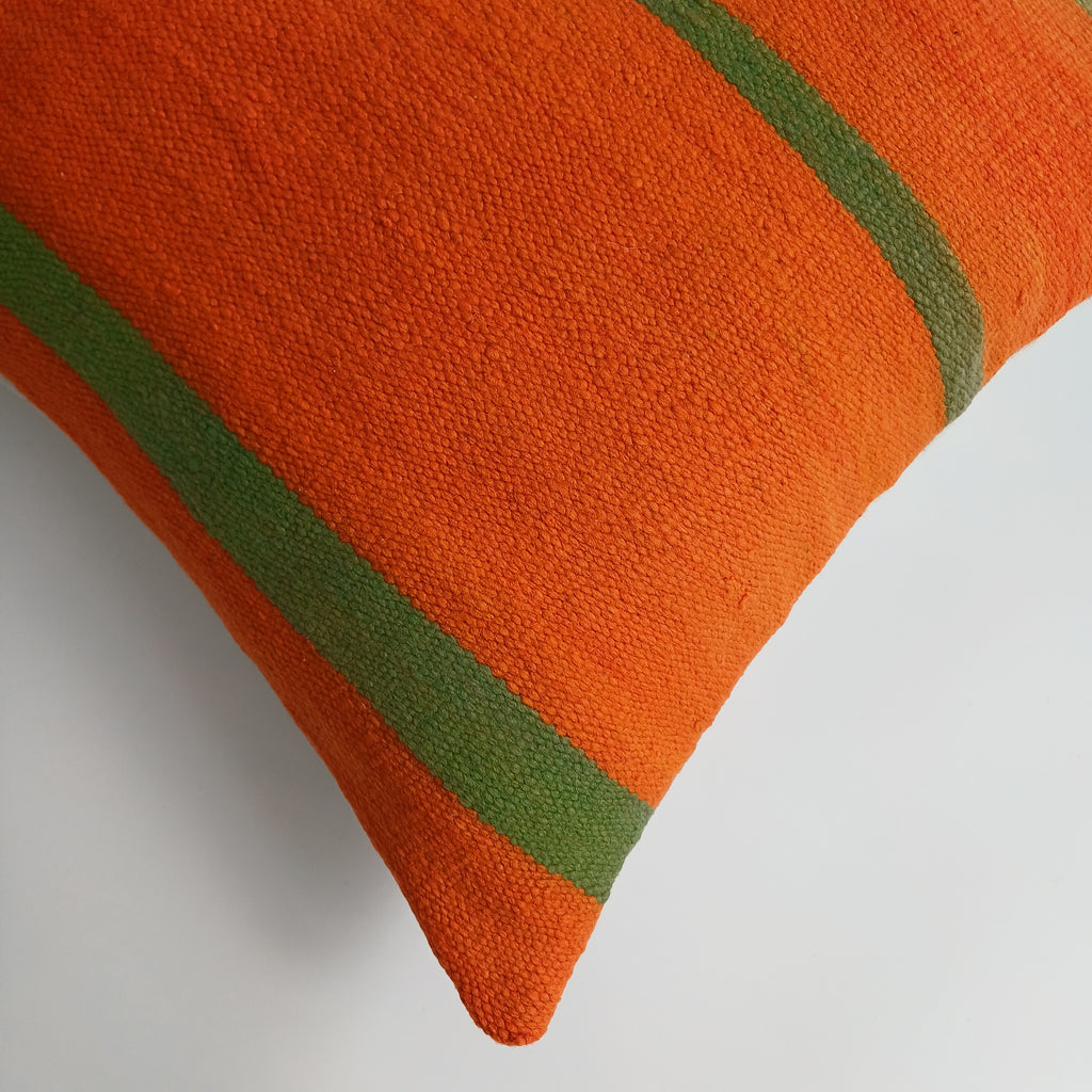 Moroccan Handmade Multicoloured Rug Cushion Cover 20''x20'' / 50x50 CM