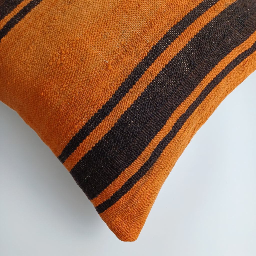 Moroccan Handmade Multicoloured Rug Cushion Cover 20''x20'' / 50x50 CM