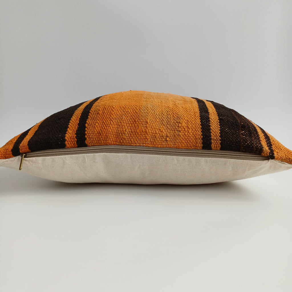 Moroccan Handmade Multicoloured Rug Cushion Cover 20''x20'' / 50x50 CM