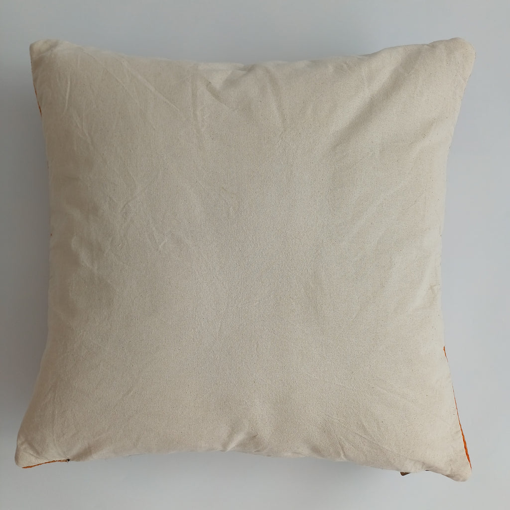 Moroccan Handmade Multicoloured Rug Cushion Cover 20''x20'' / 50x50 CM