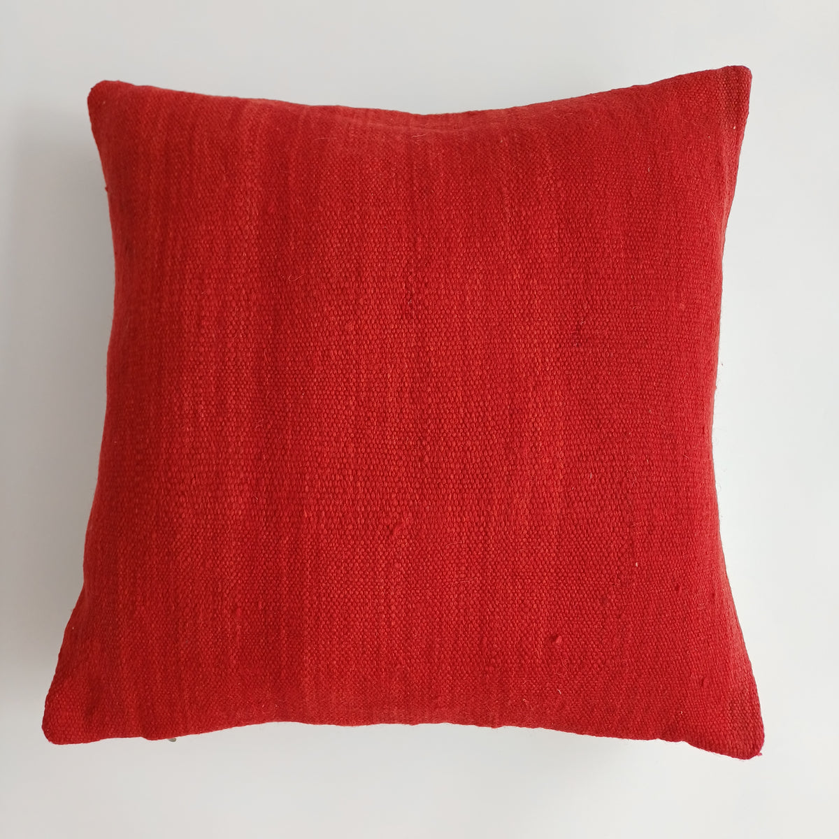 Moroccan Handmade Red Rug Cushion Cover 20''x20'' / 50x50 CM
