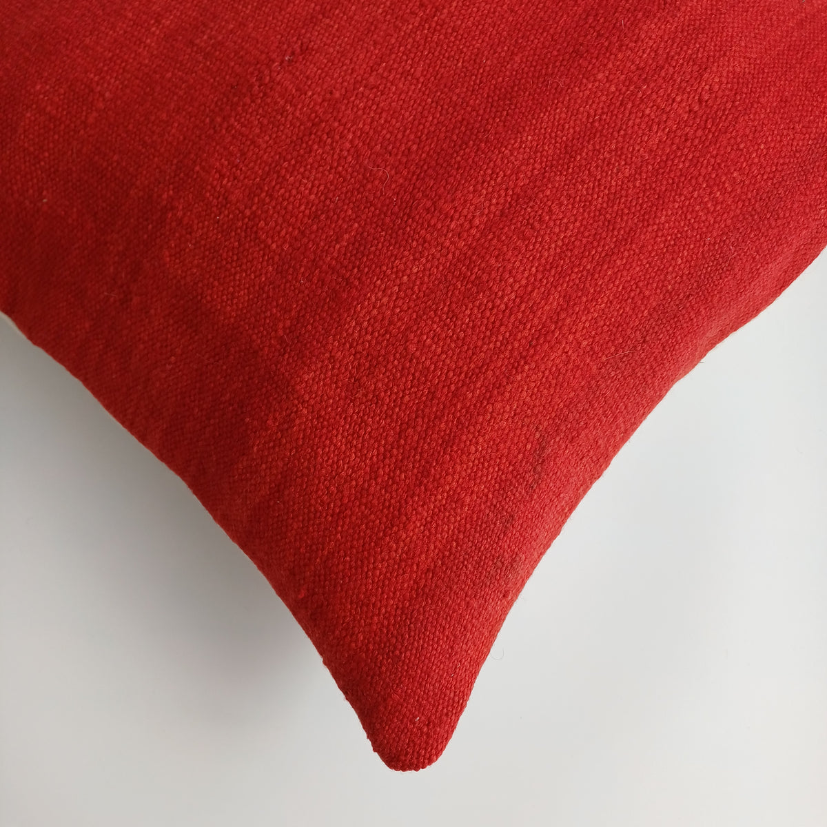 Moroccan Handmade Red Rug Cushion Cover 20''x20'' / 50x50 CM