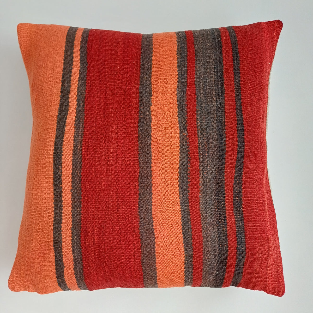 Moroccan Handmade Multicoloured Rug Cushion Cover 20''x20'' / 50x50 CM