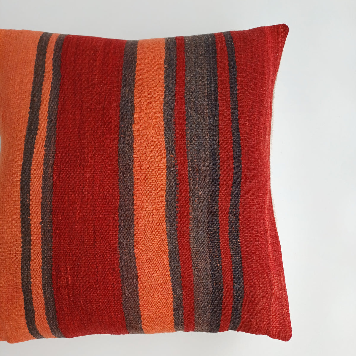 Moroccan Handmade Multicoloured Rug Cushion Cover 20''x20'' / 50x50 CM
