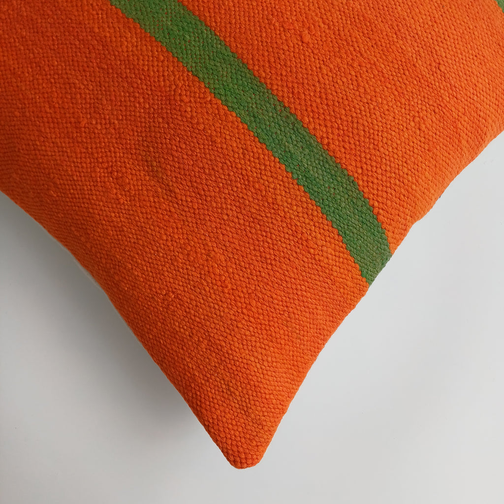 Moroccan Handmade Multicoloured Rug Cushion Cover 20''x20'' / 50x50 CM