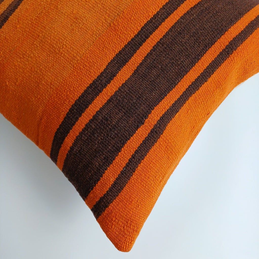 Moroccan Handmade Multicoloured Rug Cushion Cover 20''x20'' / 50x50 CM