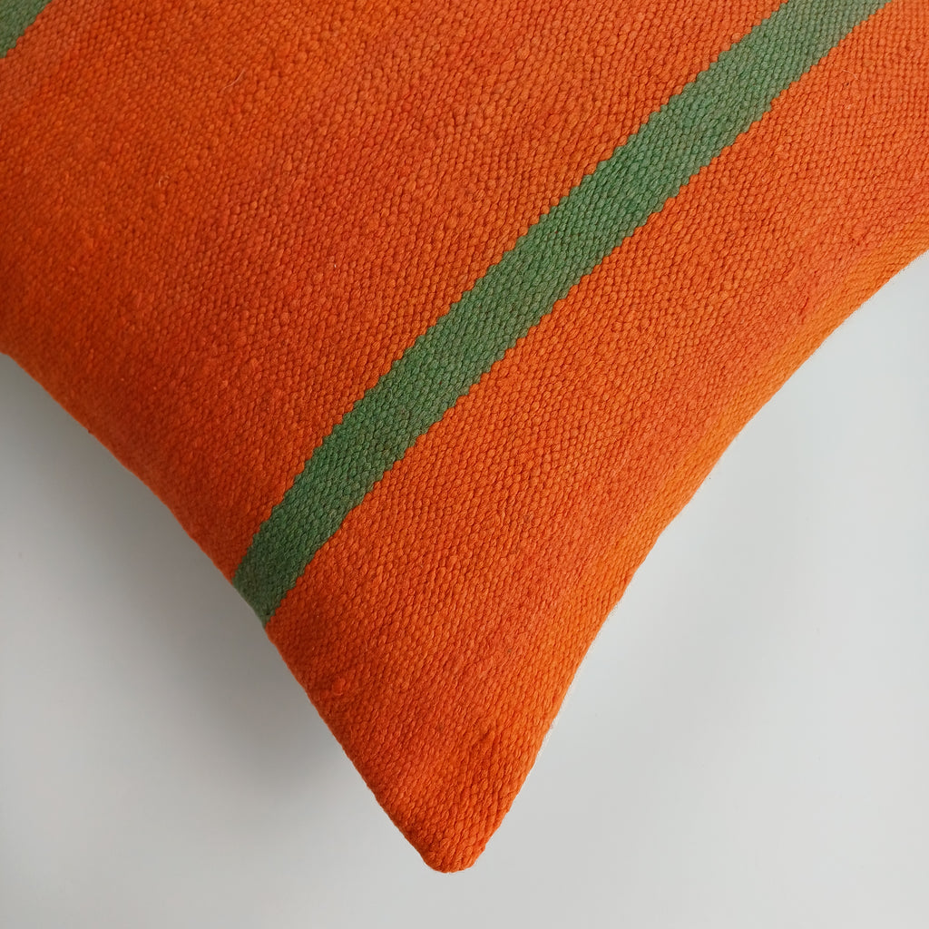 Moroccan Handmade Multicoloured Rug Cushion Cover 19''x19'' / 48x48 CM