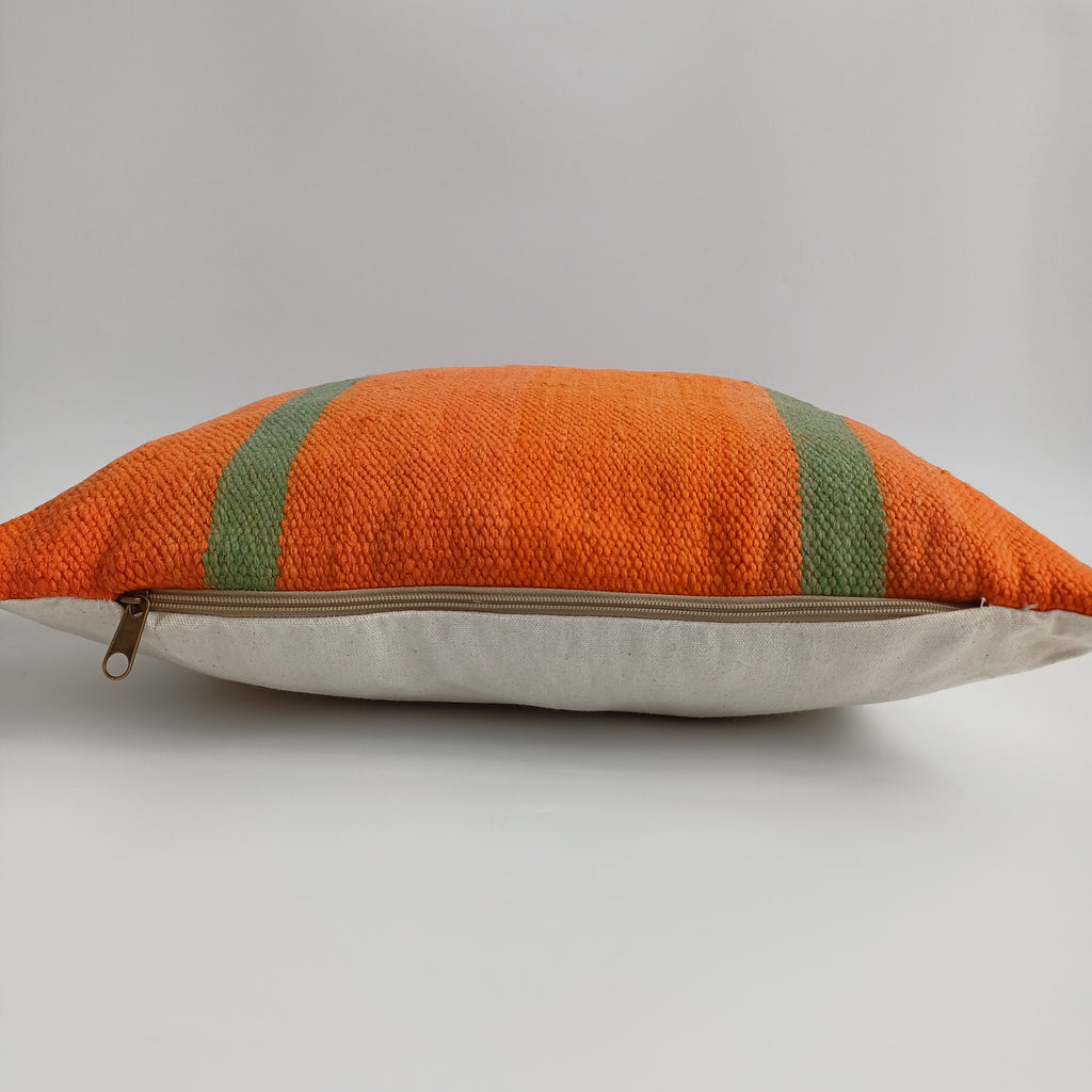 Moroccan Handmade Multicoloured Rug Cushion Cover 19''x19'' / 48x48 CM