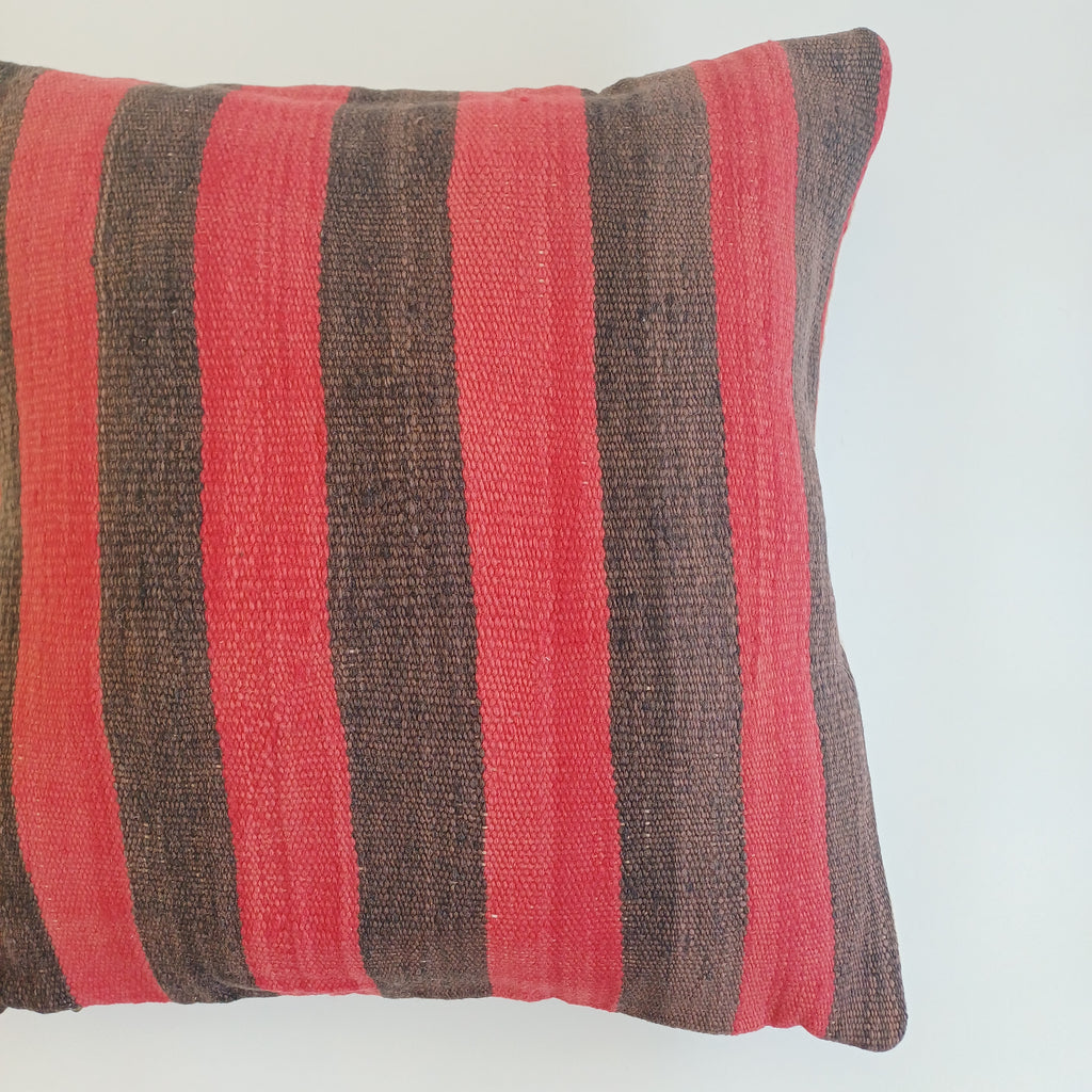 Moroccan Handmade Multicoloured Rug Cushion Cover 20''x20'' / 50x50 CM