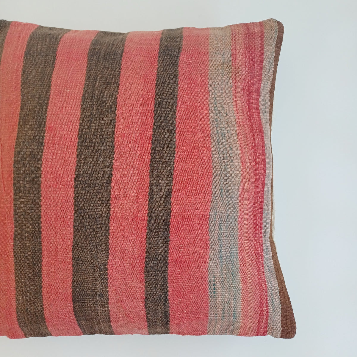 Moroccan Handmade Multicoloured Rug Cushion Cover 20''x20'' / 50x50 CM