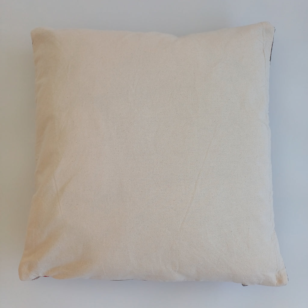 Moroccan Handmade Multicoloured Rug Cushion Cover 20''x20'' / 50x50 CM
