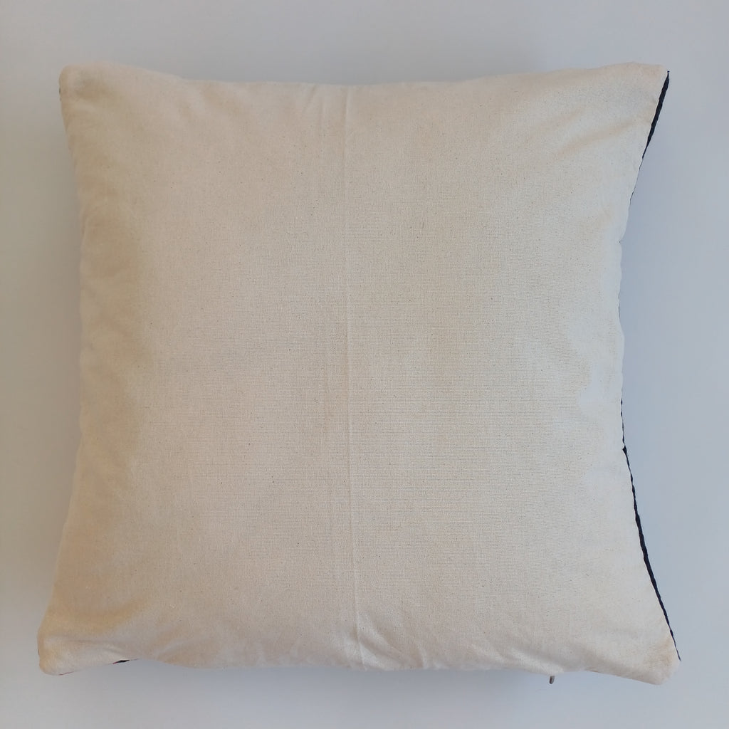 Moroccan Handmade Multicoloured Rug Cushion Cover 20''x20'' / 50x50 CM
