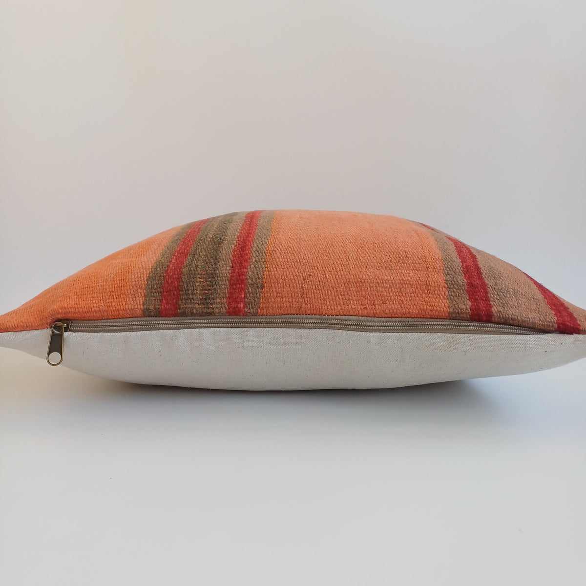 Moroccan Vintage Handmade Multicoloured Rug Cushion Cover 20''x20'' / 50x50 CM