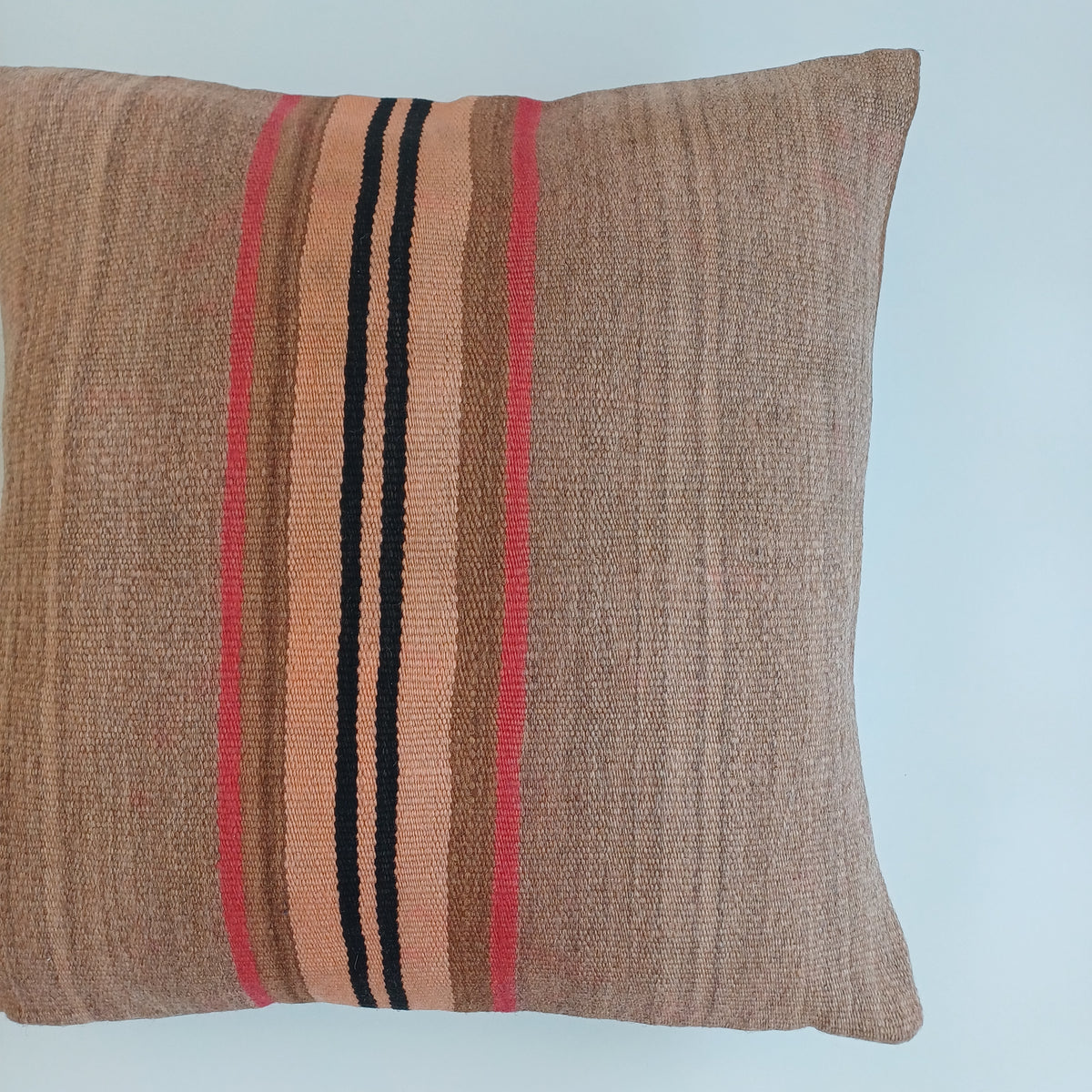 Moroccan Handmade Multicoloured Rug Cushion Cover 19''x19'' / 48x49 CM