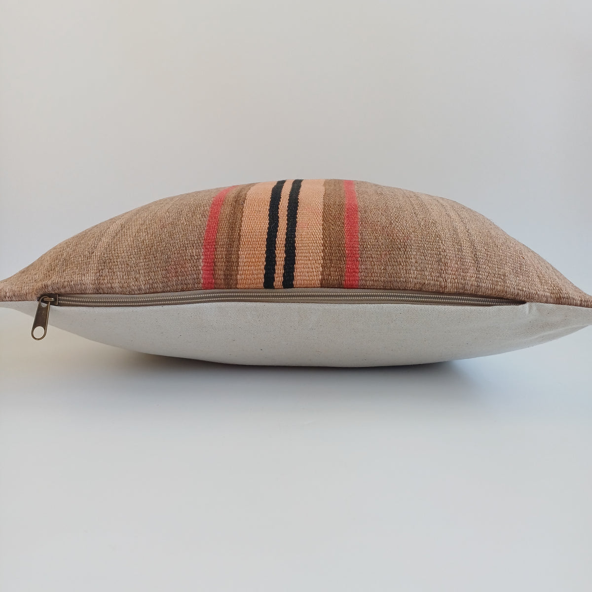 Moroccan Handmade Multicoloured Rug Cushion Cover 19''x19'' / 48x49 CM