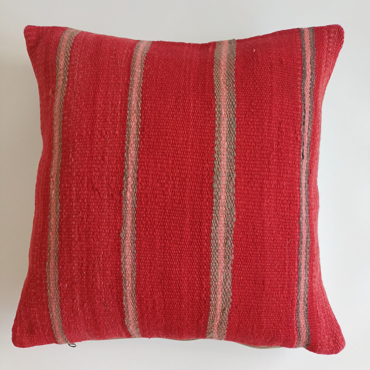 Moroccan Handmade Multicoloured Rug Cushion Cover 20''x20'' / 50x50 CM