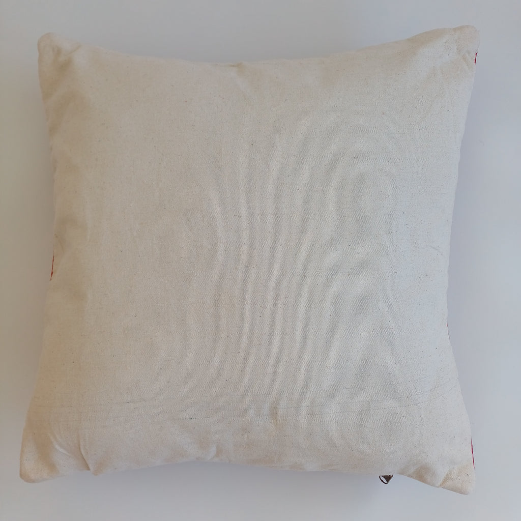 Moroccan Handmade Multicoloured Rug Cushion Cover 20''x20'' / 50x50 CM