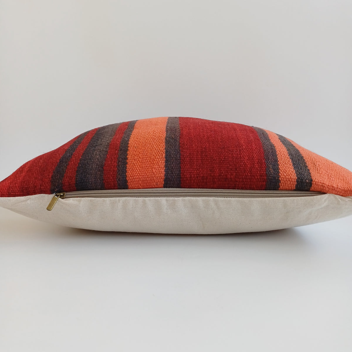 Moroccan Handmade Multicoloured Rug Cushion Cover 20''x20'' / 50x50 CM