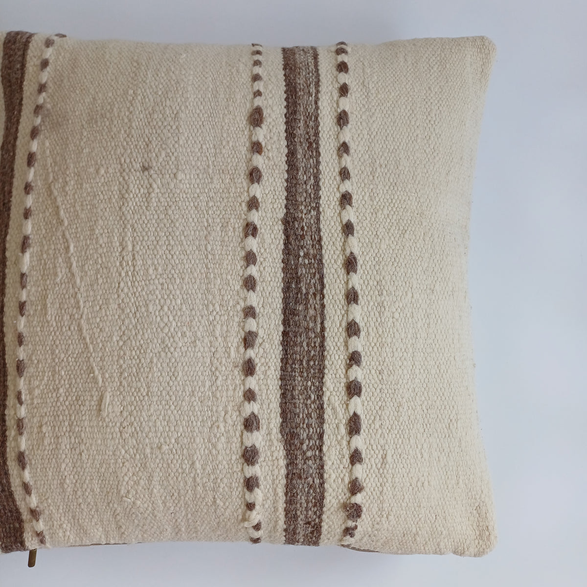 Moroccan Handmade Multicoloured Rug Cushion Cover 20''x20'' / 50x50 CM