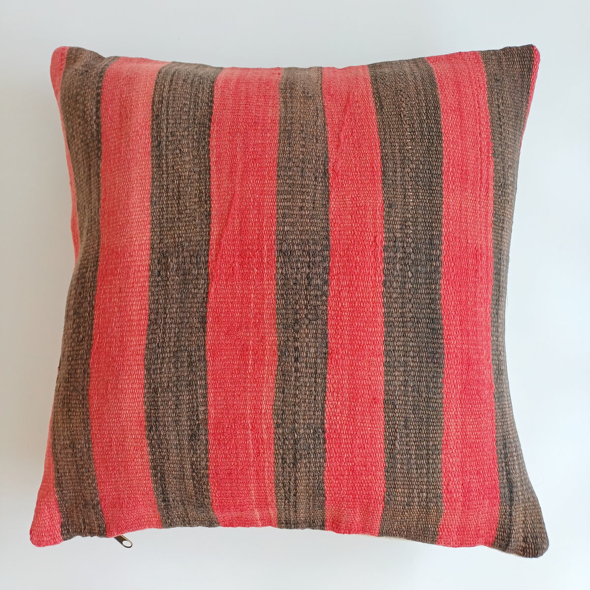 Moroccan Handmade Multicoloured Rug Cushion Cover 20''x20'' / 50x50 CM